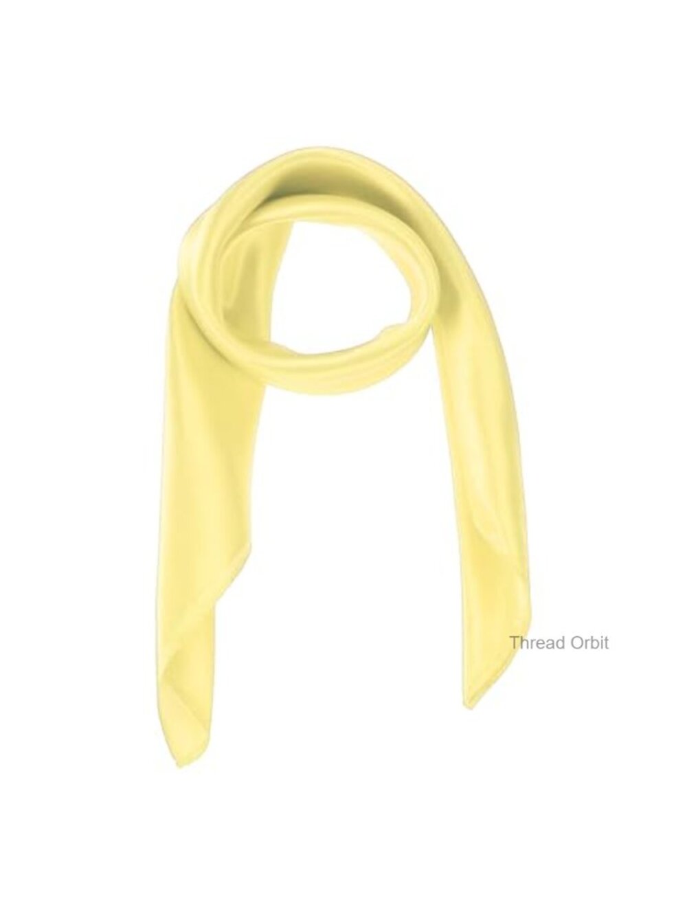 Satin Square Scarf Neck Headband Handbag Polyester 24x24 Lightweight Women
